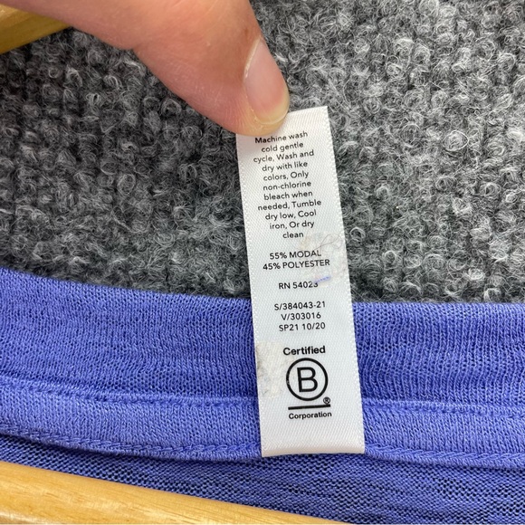 Athleta Breezy Tank Women’s Plus 2X Deep Sky Blue Sleeveless Lightweight Hiking - Picture 7 of 7